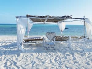 beach bed